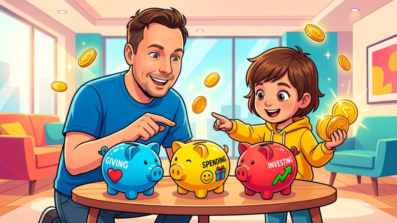 Kako najbogatije porodice uče decu o novcu